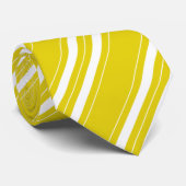 Stripte traditionelle Zitrine Krawatte (Gerollt)