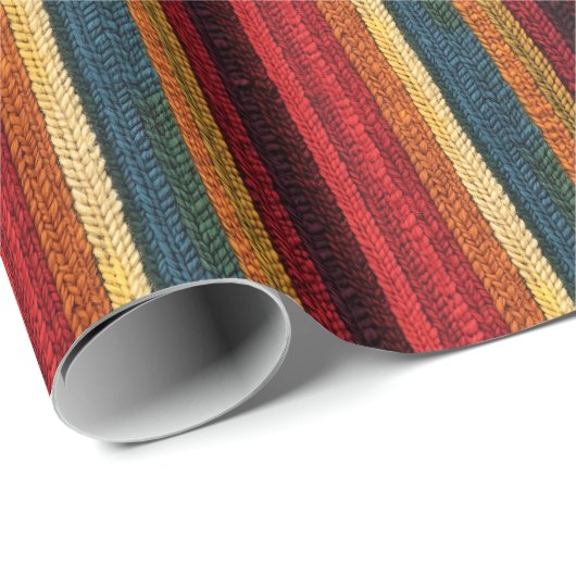 Stripteppiche Geschenkpapier (Rolleneckpunkt)