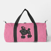 Stripteppiche Tasche für Poodle Duffel (Vorderseite)