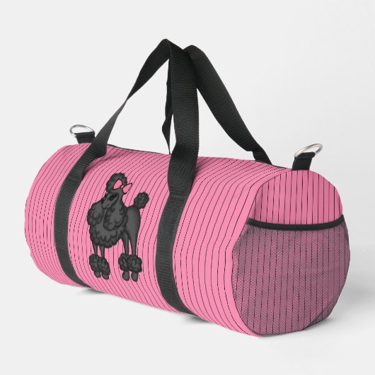 Stripteppiche Tasche für Poodle Duffel (Rechte Ecke)