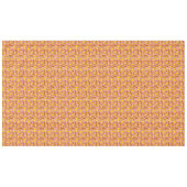 Stripter Baseball Ballpark Hot Dogs Mustard Muster Tischdecke (Vorderseite (Horizontal))