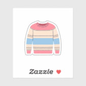 Stripter Crewneck Aufkleber (Blatt)