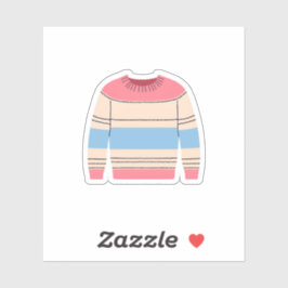 Stripter Crewneck Aufkleber