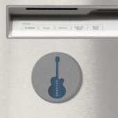 Stripter Gitarrenmagnet, dunkelblau Magnet (In Situ (Geschirrspüler))