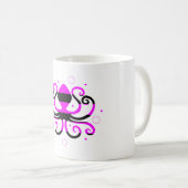 Stripter Kraken-Kaffeecup Kaffeetasse (VorderseiteRechts)