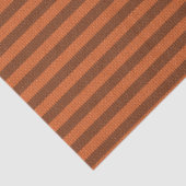 Stripter Sweater Strick - Pumpkin Orange Halloween Seidenpapier (Ausschnitt)