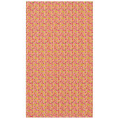 Striptes Baseball Ballpark Hot Dogs Burgers Muster Tischdecke (Vorderseite)