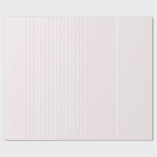 Striptes Geschenkpapier rot-weiß 09 (Flach)