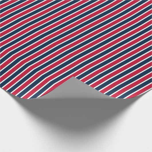 Striptes Geschenkpapier-rot-weiß-blau-01 Geschenkpapier (Ecke)