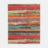 Striptes Gewebeseil webt natürlich Fleecedecke (Vorderseite)