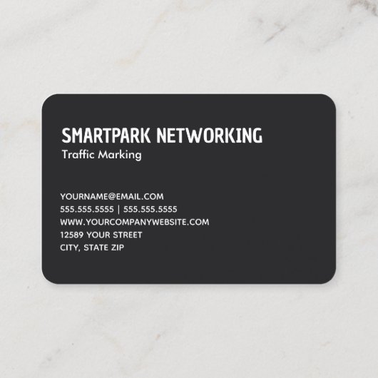 Stripteur Visitenkarte (Rückseite)