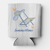 Stripthut und Summertime können kühler werden Dosenkühler (Vorderseite)