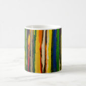 Stripy abstrakt Art Tasse (Mittel)