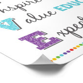 STRIVE Akronym-Klasse Wachstumsstrategie Poster (Ecke)