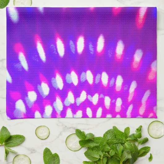 Strobe Light Design Küchentücher (Gefaltet)