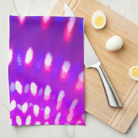 Strobe Light Design Küchentücher (Viertel Falte)