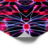 Strobe Mandala Poster (Ecke)