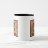 Stroh-bedeckter Vase Pauls Cezanne |, Tasse (Zentrum)