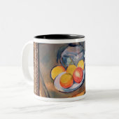 Stroh-bedeckter Vase Pauls Cezanne |, Zweifarbige Tasse (Vorderseite Links)