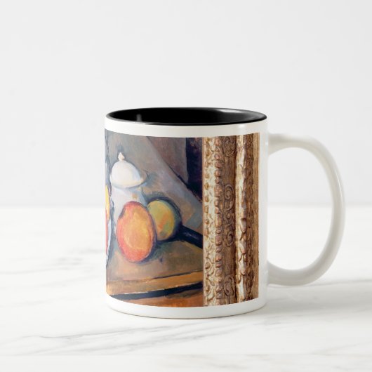 Stroh-bedeckter Vase Pauls Cezanne |, Zweifarbige Tasse (Rechts)