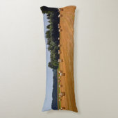 Strohbälle in Feld Seitenschläferkissen (Vorderseite Vertikal)