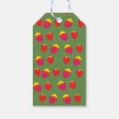 Strohberries Custom Gift Tag Geschenkanhänger (Rückseite)