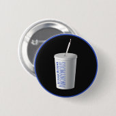 StrohBiters anonym Button (Vorne & Hinten)