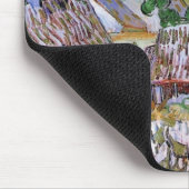 Strohdach-Hütten von Hill von Vincent van Gogh Mousepad (Ecke)