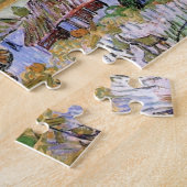 Strohdach-Hütten von Hill von Vincent van Gogh Puzzle (Seite)