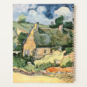 Strohdächer von Hütten in Cordevill Vincent van Go Planer (Rückseite)