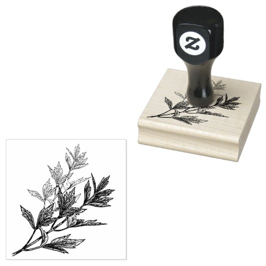 Strohdesign Gummistempel (Stempel)