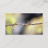 Strohdraht Visitenkarte (Rückseite)