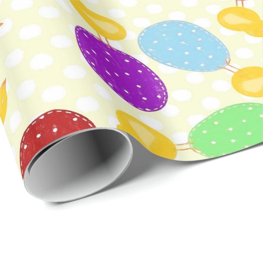 Stroheier Geschenkpapier (Rolleneckpunkt)