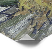 Strohgedeckte Hütten in Cordeville Vincent Van Gog Poster (Ecke)