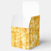 Strohhalm in Gold Geschenkschachtel (Geöffnet)