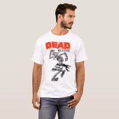 Strohhalmhut Luffy Knochen Tanz T-Shirt (Vorne ganz)