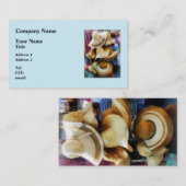 Strohhasen Visitenkarte (Vorne/Hinten)