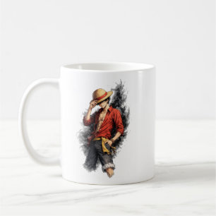 Strohhut-Abenteuer-Wasserfarben-Tasse Kaffeetasse