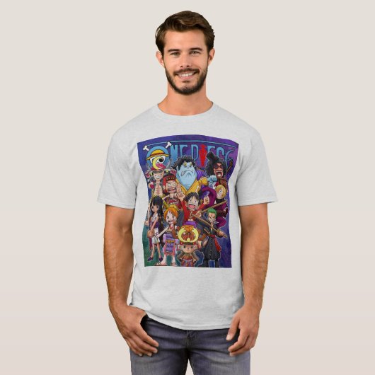 Strohhut-Crew T-Shirt (Vorne ganz)