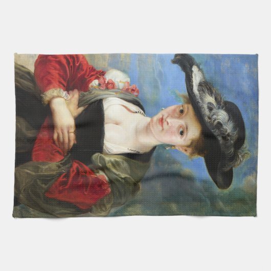 Strohhut Peter Paul Rubens Meisterwerk Handtuch (Horizontal)