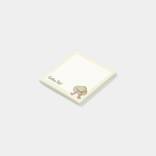 Strohhut Yellow Post-it Klebezettel