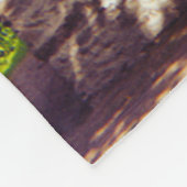 Strohhütte Fleecedecke (Ecke)