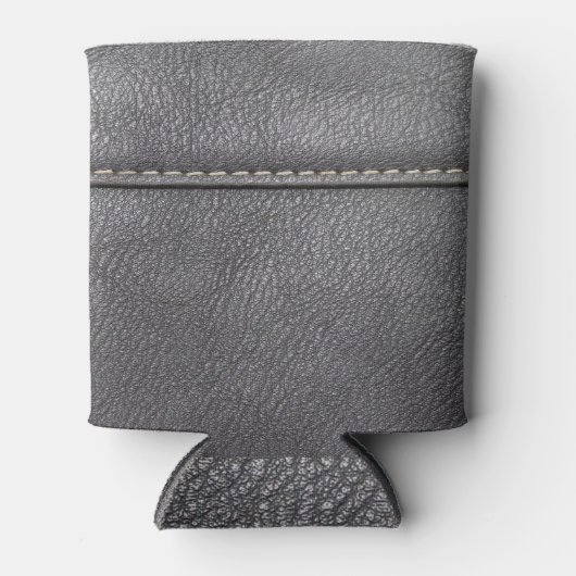 Strohraffinerie: Black Leather Luxury Dosenkühler (Vorderseite)