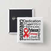Stroke Caregivers Collage Button (Vorne & Hinten)