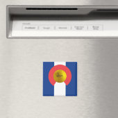 Stroke Colorado Flag Magnet (In Situ (Geschirrspüler))