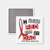 Stroke I TRAAR RED for my VATER 37 Magnet (Vorderseite/Rückseite)