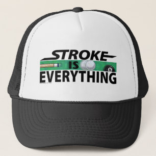 Stroke ist alles 8 Ball Truckerkappe