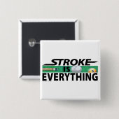 Stroke ist alles 9 Ball Button (Vorne & Hinten)