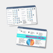 STROKE SCALE ABZEICHEN AUSWEIS (Vorder- & Rückseite)