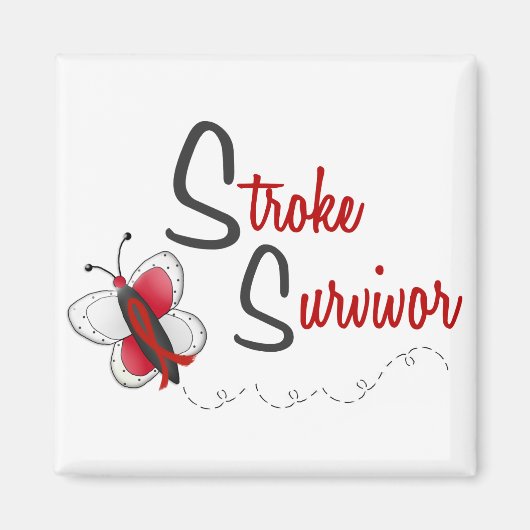 Stroke Survivor BUTTERFLY SERIES 2 Magnet (Vorne)